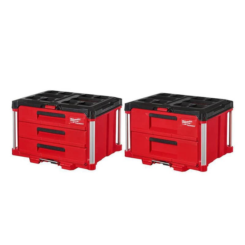 PACKOUT 22 in. 3-Drawer and 2-Drawer