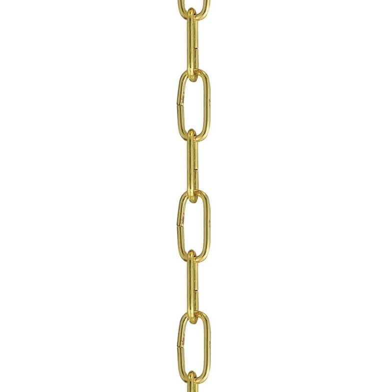 Polished Brass Standard Decorative Chain