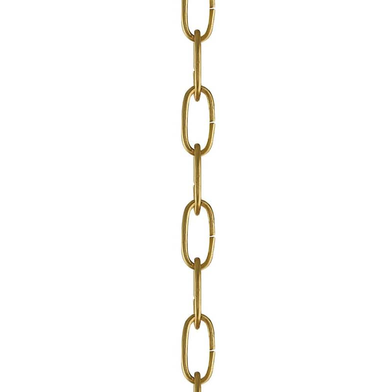 Satin Brass Standard Decorative Chain