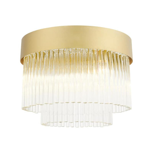 Norwich 4 Light Soft Gold Flush Mount