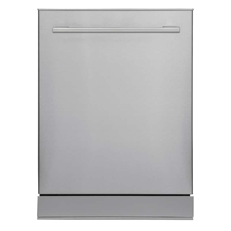 24 in Stainless Steel Top Control Built-In Tall Tub Dishwasher with Stainless Steel Tub