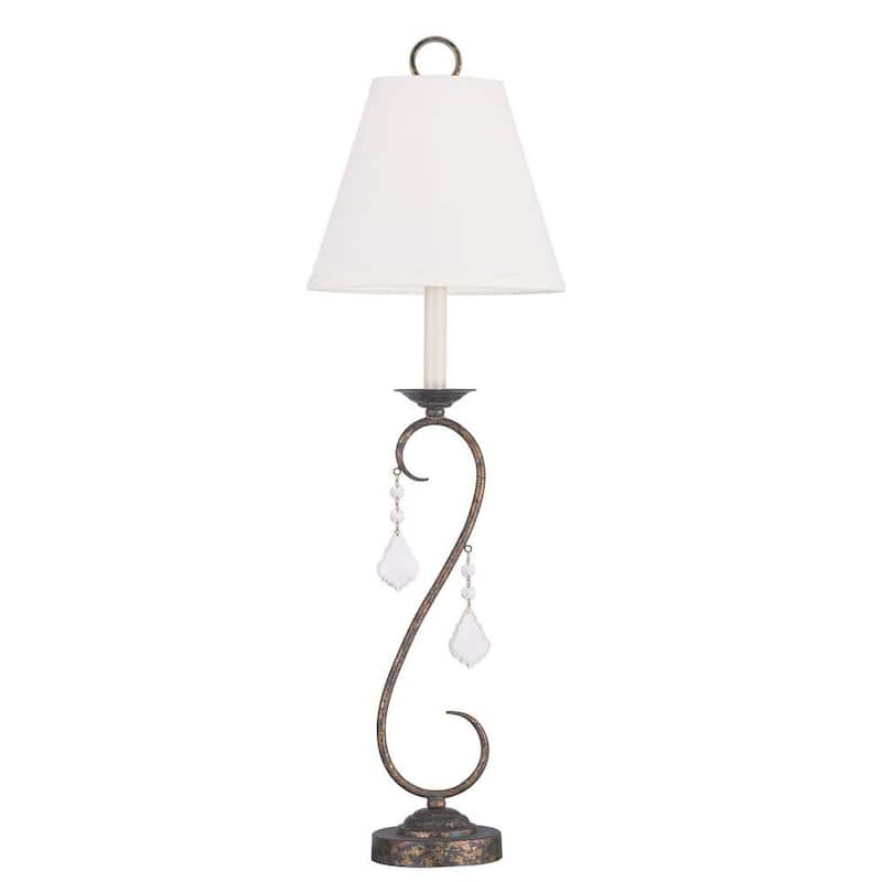 Providence 32.5 in. Venetian Golden Bronze Table Lamp