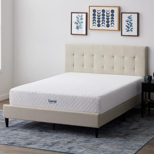 10 in. Cal King Gel Memory Foam Mattress - Medium