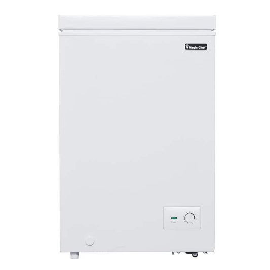 3.5 cu. ft. Manual Defrost Chest Freezer in White