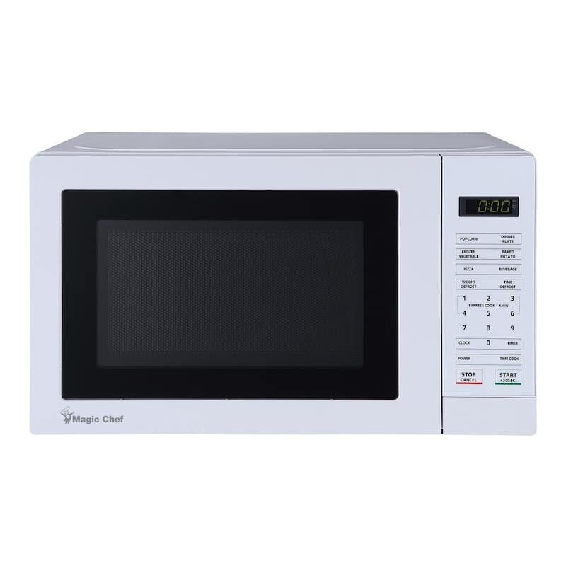 0.7 cu. ft. 700-Watt Countertop Microwave in White