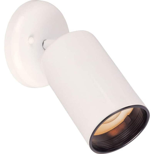 Spots 1-Light White Flushmount