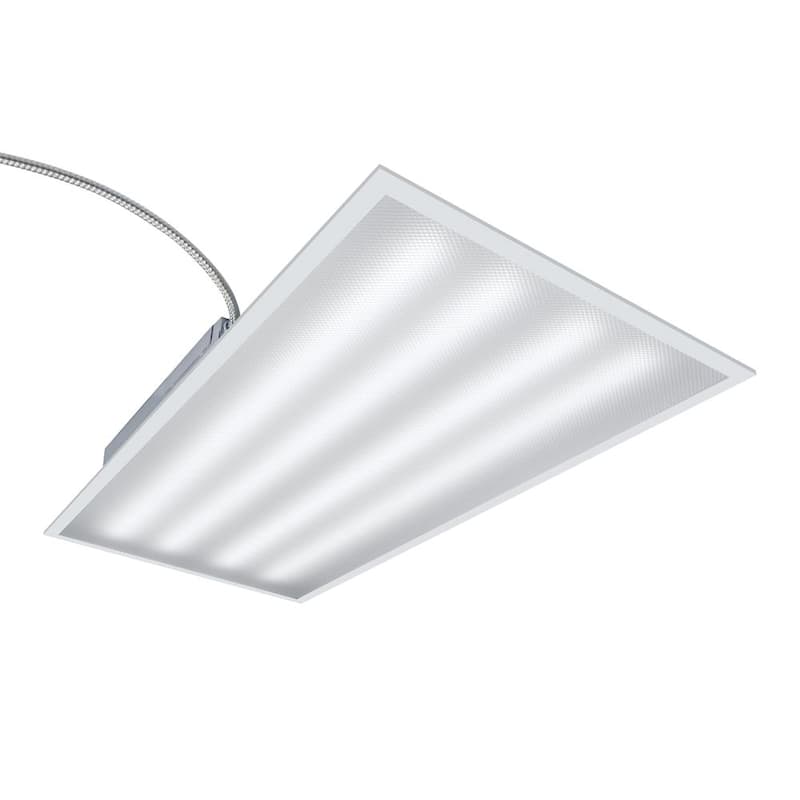 2 ft. x 4 ft. 7717 Lumens Integrated LED Panel Light, 4000K 80 CRI